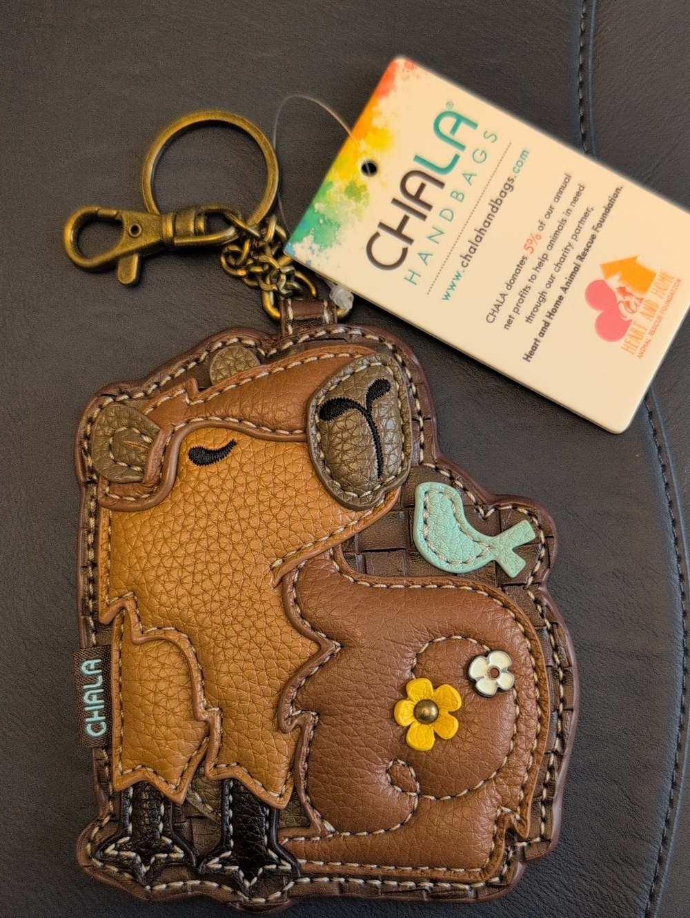 Chala Capabara Coin Pouch Key Chain